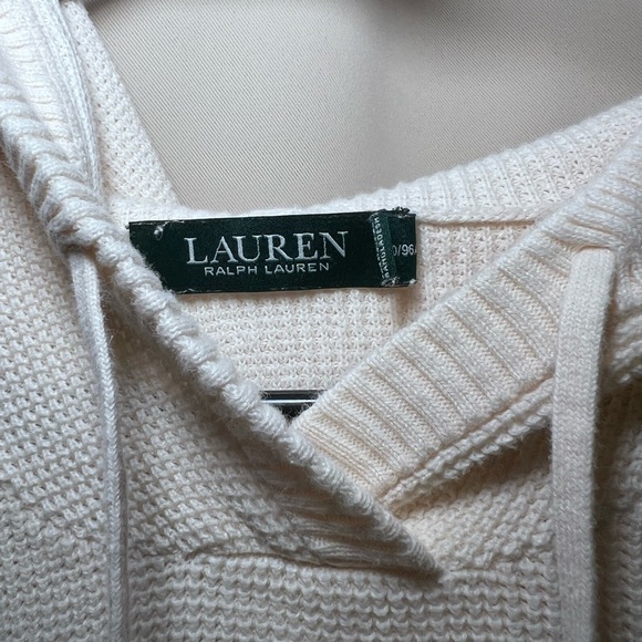 Nice 100% cotton sweater, Ralph Lauren brand, white color - Picture 8 of 11